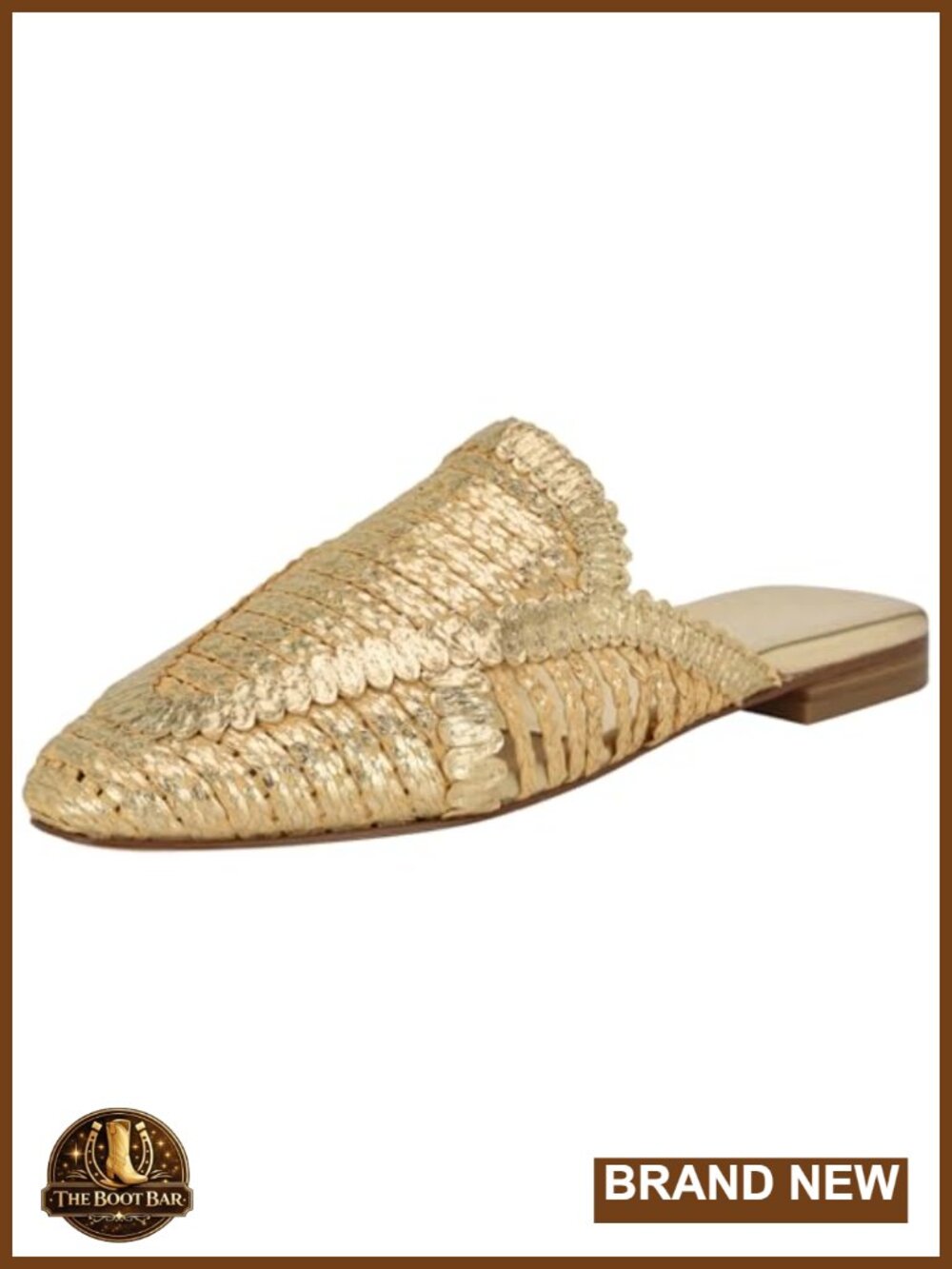 Nine West Campton Slip-On Mule Pointed Toe Flat Casual Shoe